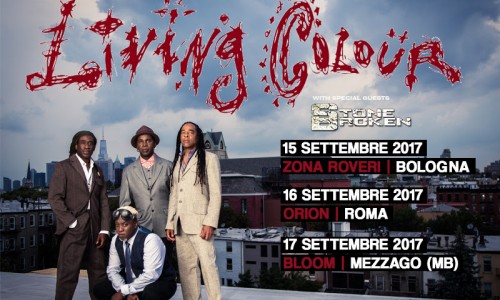 Living Colour a settembre in Italia: Zona Roveri a Bologna, Orion di Roma e Bloom di Mezzago